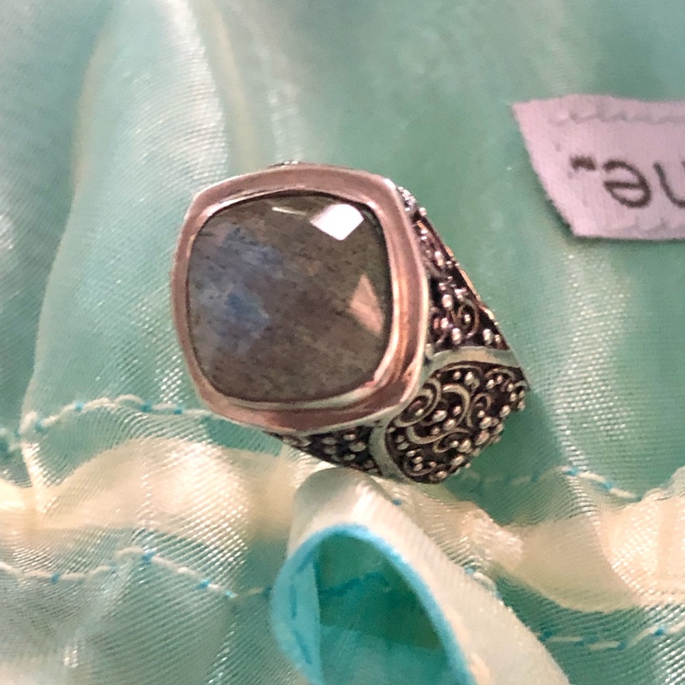 Willow House by Sara Blaine LABRADORITE & SS Ring